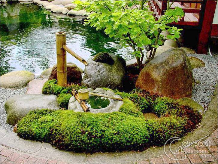 Японский настольный сад камней