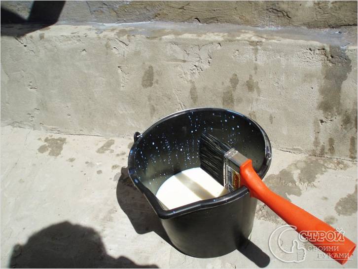 Грунтовка бетонных поверхностей