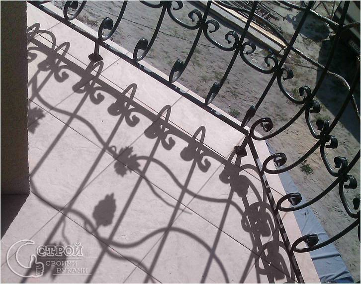 Керамическая плитка на балконе