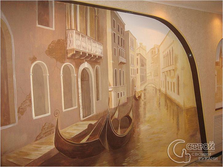 Роспись стен — Венеция